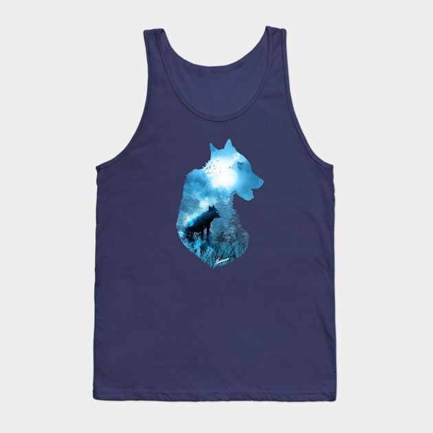 Glacial Dawn Tank Top by DVerissimo